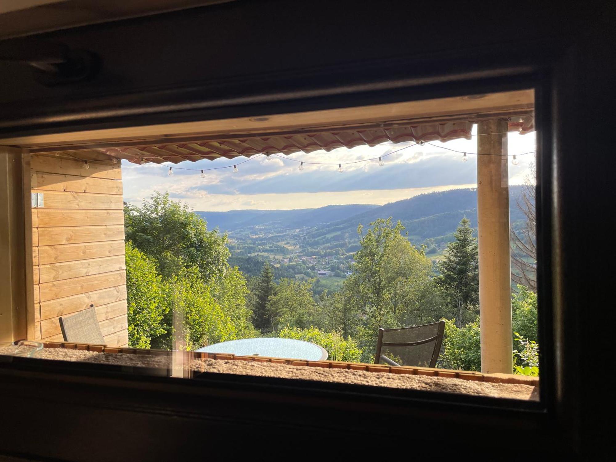 Le Gite Cozy De Bouvacote Avec Vue Panoramique Et Sauna Le Tholy Exterior foto